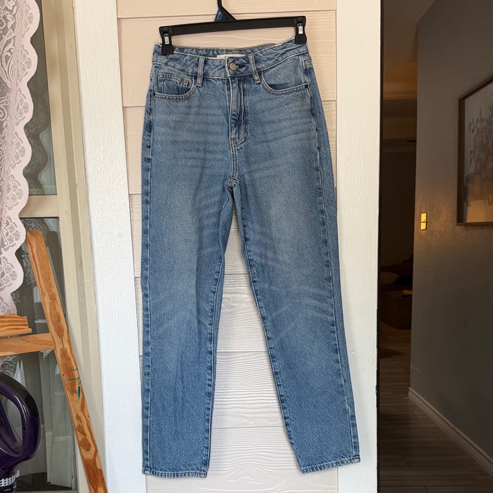 PacSun High Rise Light Blue Women's Jeans mom jeans